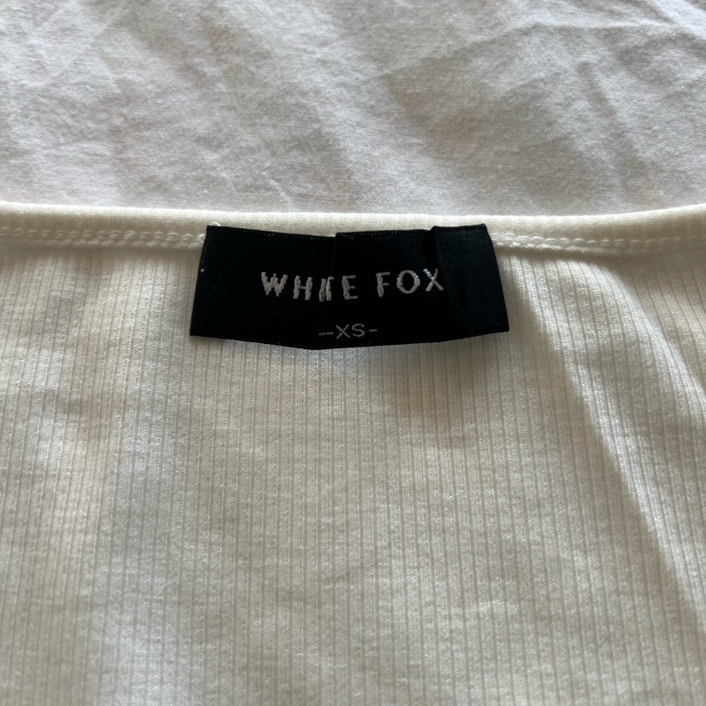 White fox boutique Brat Girl Summer Tank White - Picture 3 of 3